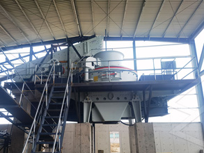 时产350-400吨人工制沙机使用方法